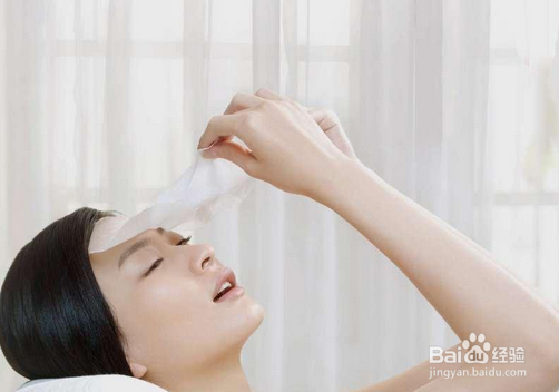 敷面膜的技巧