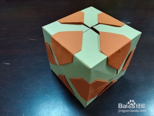 折纸 花式立方体的折法 百度经验 折纸 花式立方体的折法 百度经验