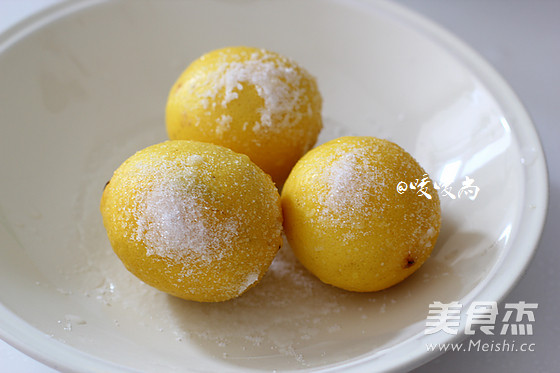 蜜渍柠檬的做法