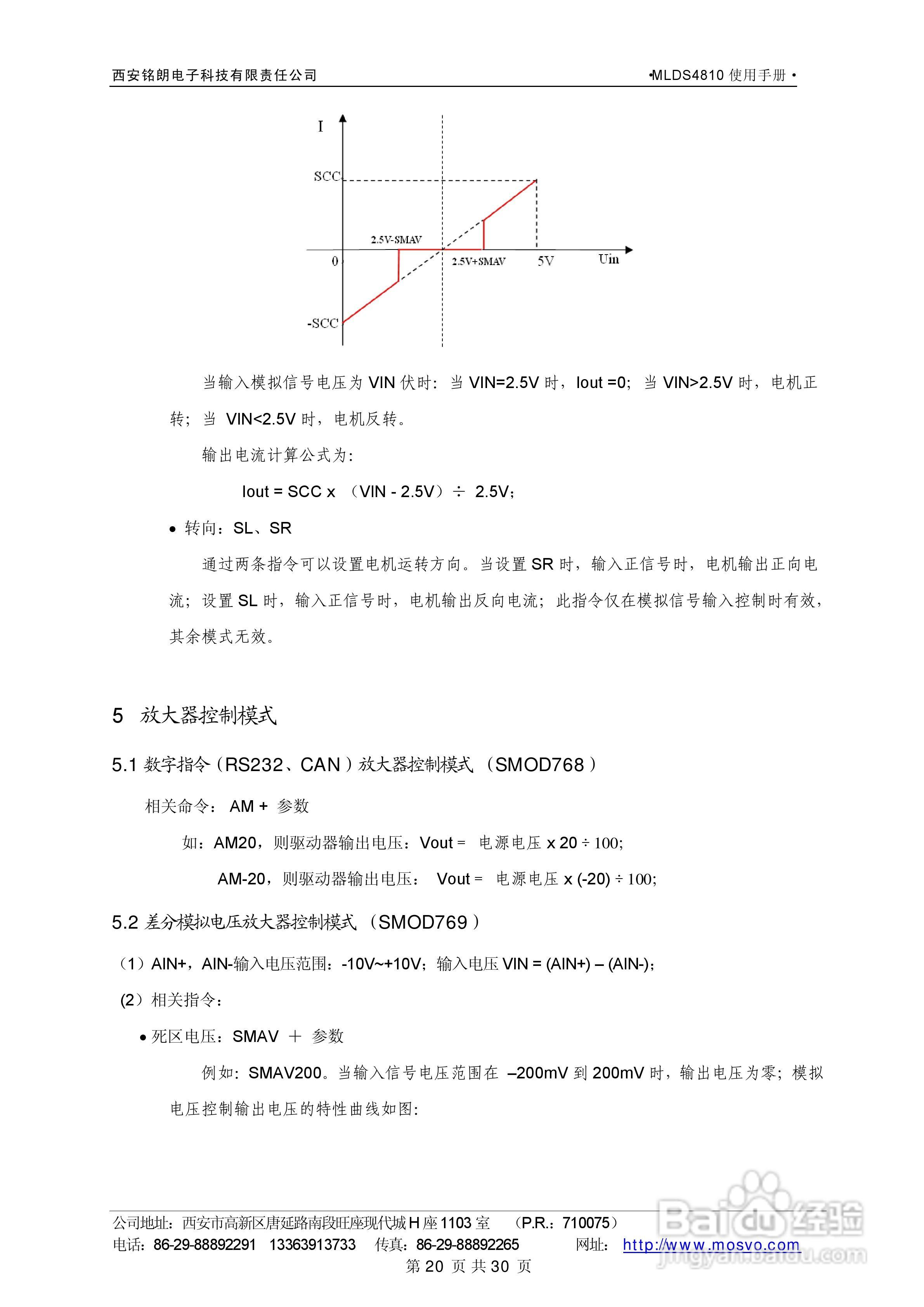 铭朗科技MLDS4810直流伺服驱动器说明书:[3]
