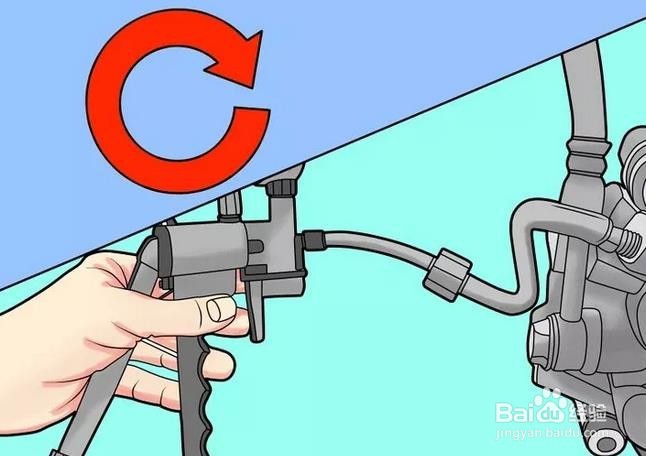 如何排出制动系统里的空气