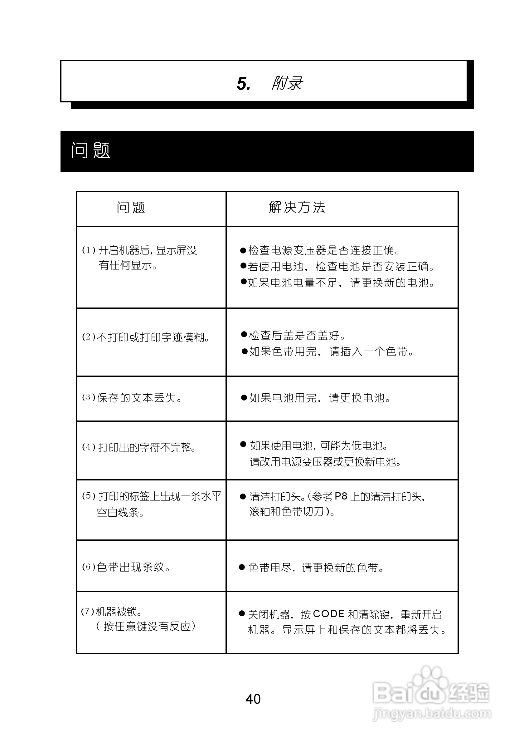 兄弟PT-1400标签打印机使用说明书:[5]