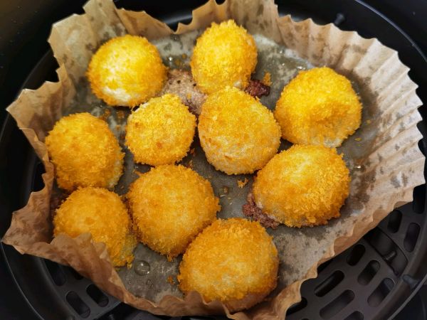 空气炸锅炸汤圆