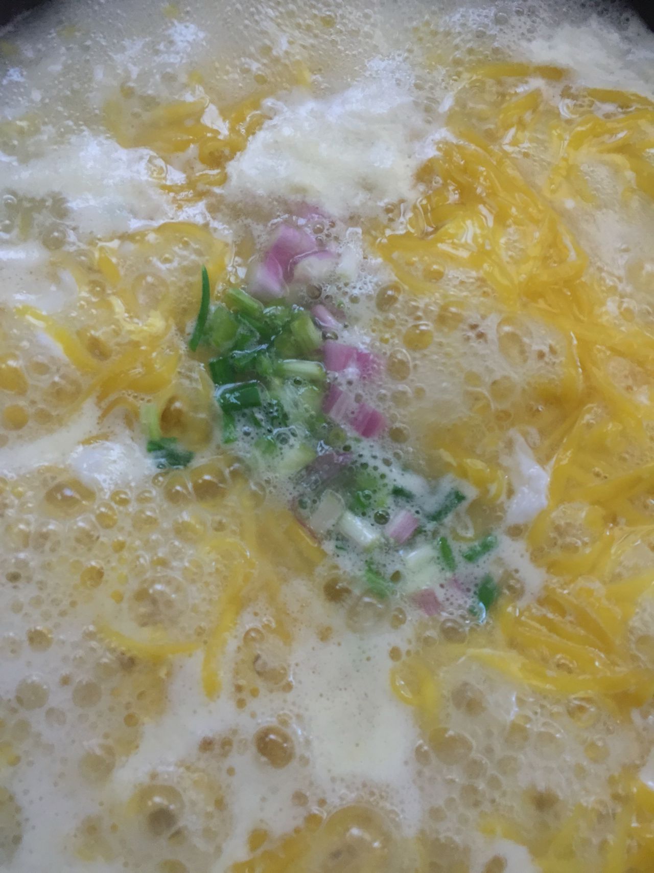 葱花鸡蛋南瓜面条的做法，妈妈们学会了吗？