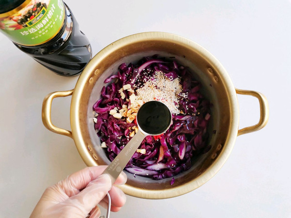 凉拌酸辣紫甘蓝