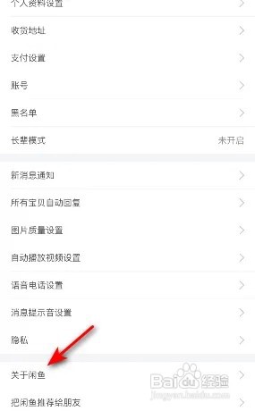 闲鱼的版本号怎么查看