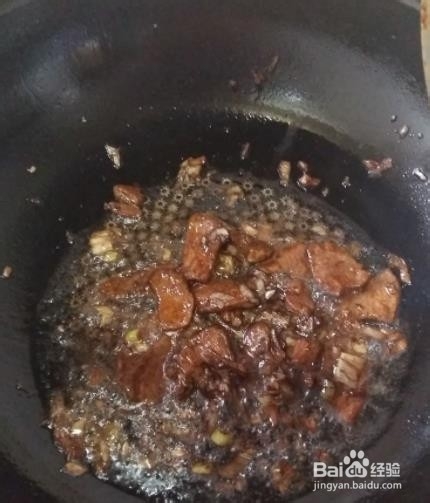 尖椒炒豆腐皮
