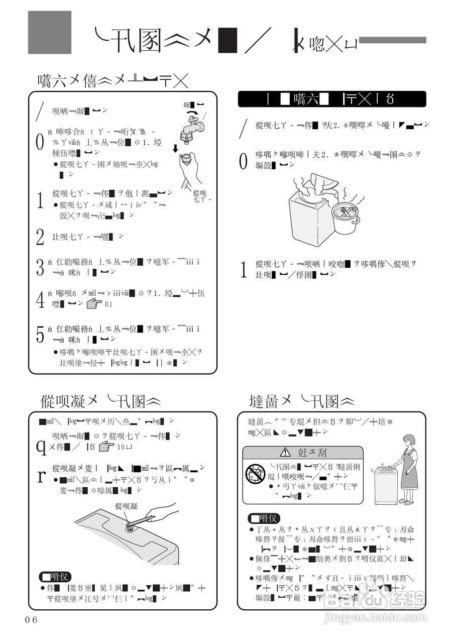 日立 NW-42EF型干衣机使用说明书:[3]