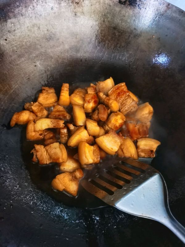 土豆豆角红烧肉