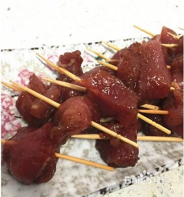 简单易学的美味孜然牙签肉的家常做法