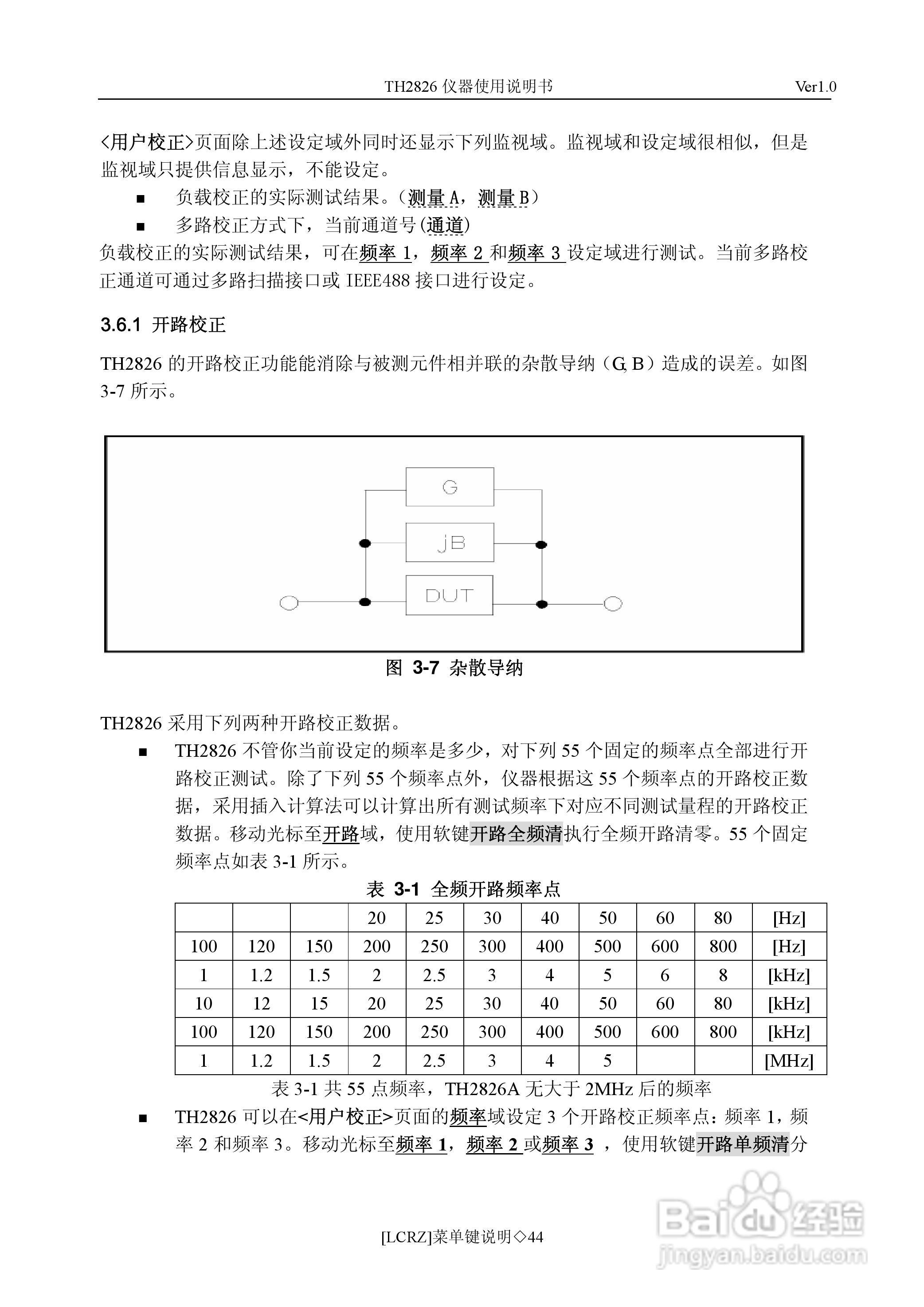 锦流源电子TH2826/TH2826A LCR数字电桥说明书:[5]