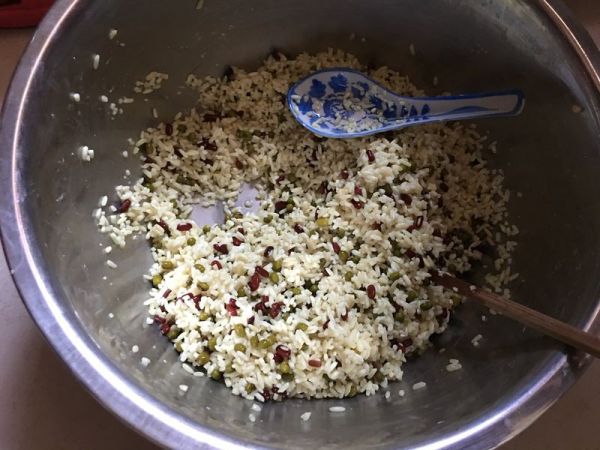 双豆粽和蜜枣粽和碱水粽