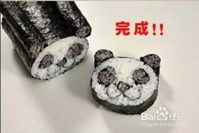如何自制可爱的熊猫寿司