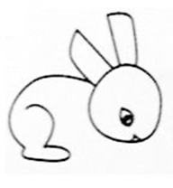 简笔画:小兔子
