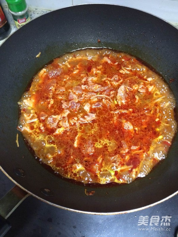 水煮肉片的做法