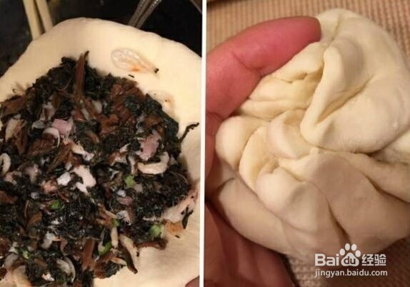 梅干菜扣肉饼的做法