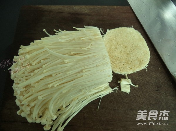格琳诺尔白灼金针菇