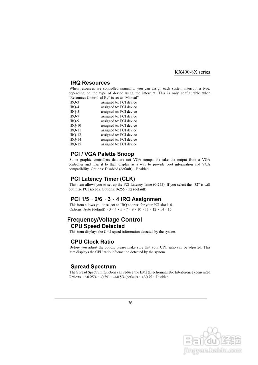 青云 KX400-8X主板说明书:[4]