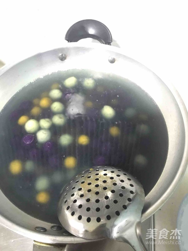 红豆芋圆的做法