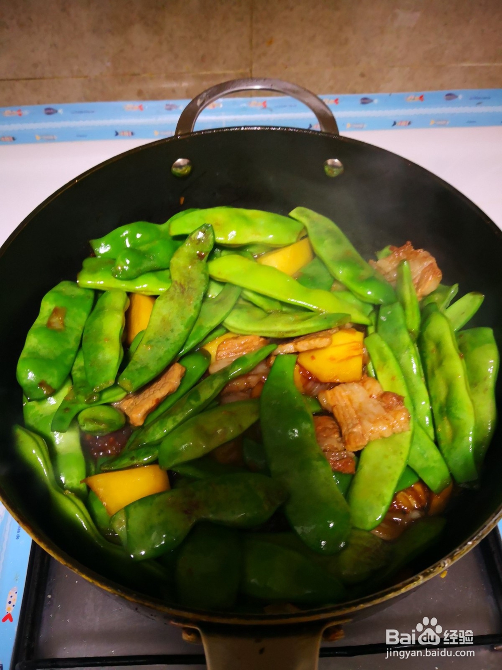 都爱吃的排骨肉炖豆角
