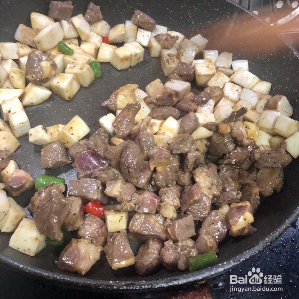 一学就会的黑椒杏鲍菇牛肉粒