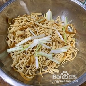 爽口凉菜海带拌豆腐皮