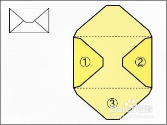人民币折三角包图片