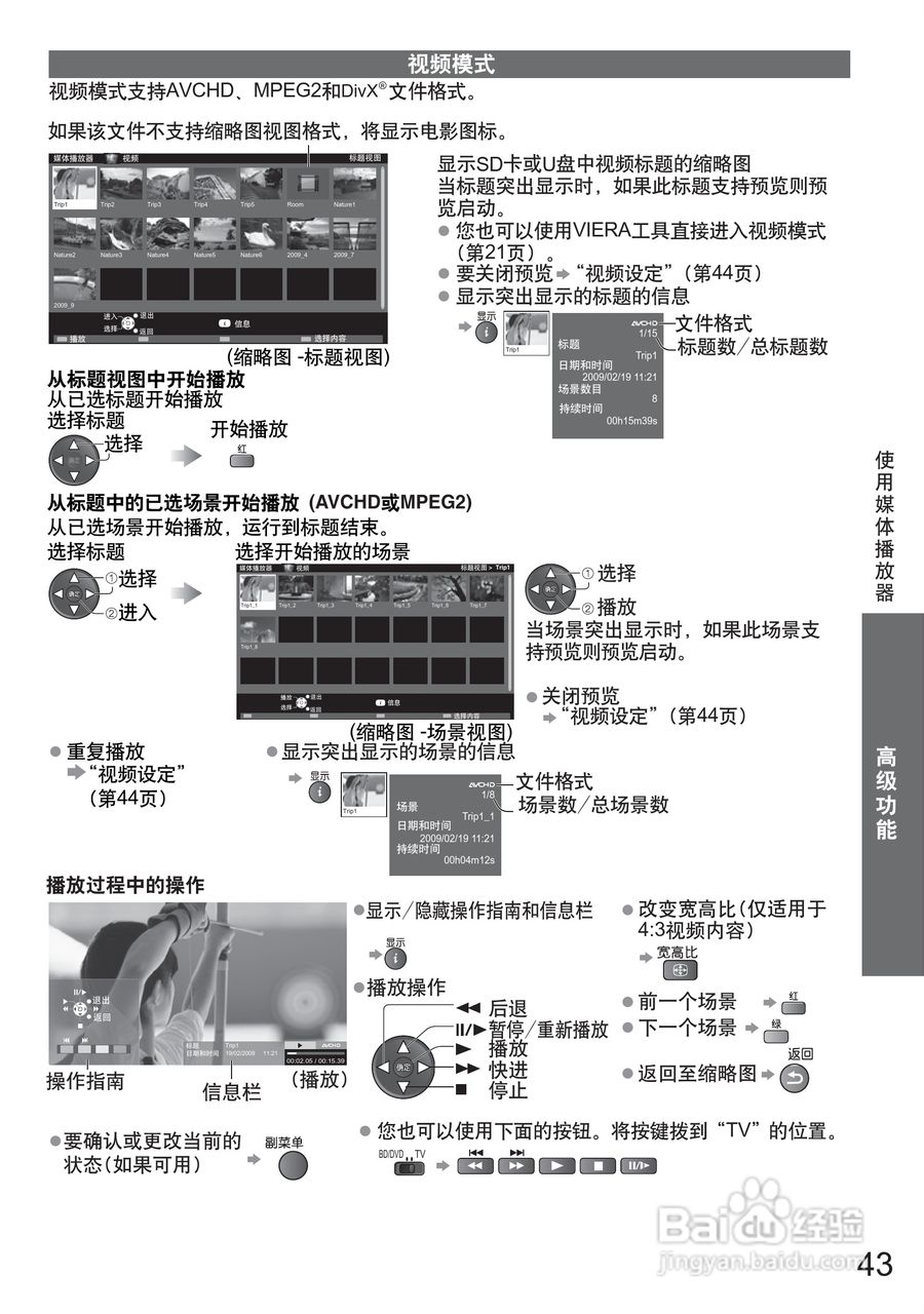 松下TH-P50G20C液晶彩电使用说明书:[5]