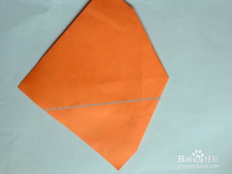 彩纸折领带的方法