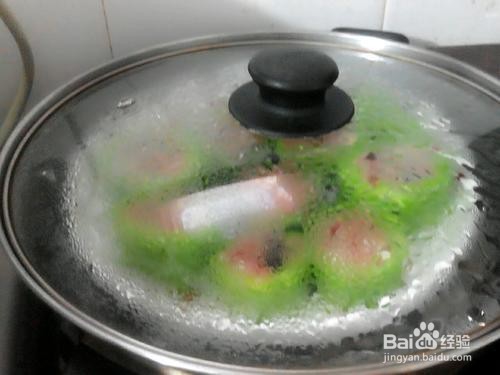 美味苦瓜蒸肉