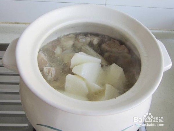 山药炖羊肉步骤