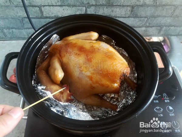 砂锅烤鸡怎么做