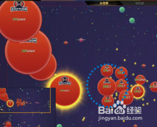 球球大作战如何才能学会踩球?