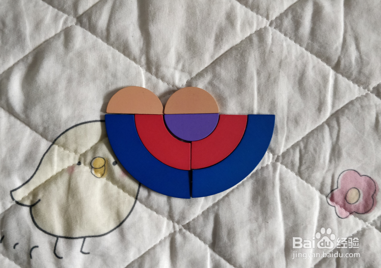 用幼儿积木怎么拼鸸鹋?