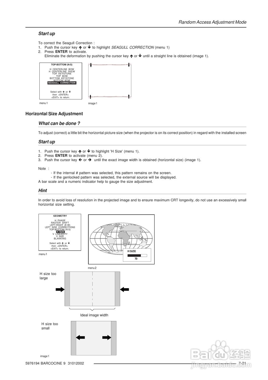 Barco巴可 Cine 9投影机说明书:[7]