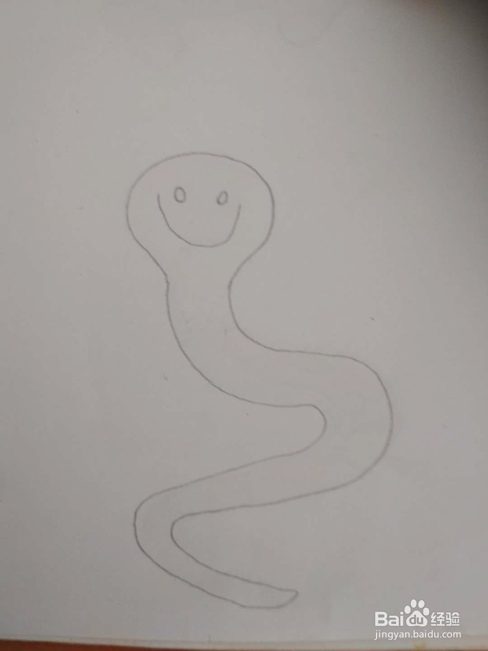多妈简笔画动物一只眼镜蛇