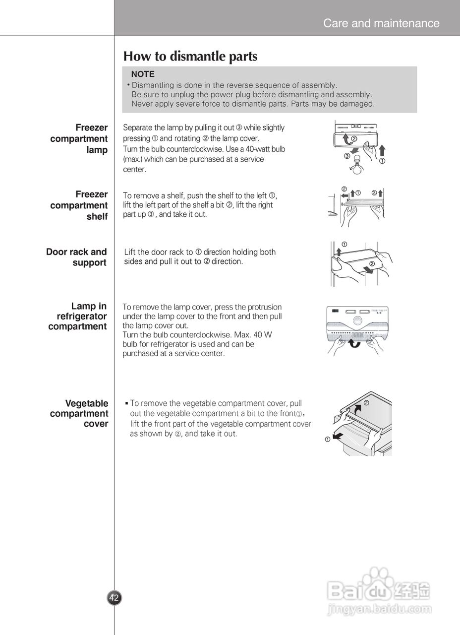 LG GR-B2074FTC电冰箱使用说明书:[5]