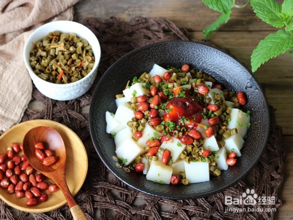 凉拌米豆腐的制作方法