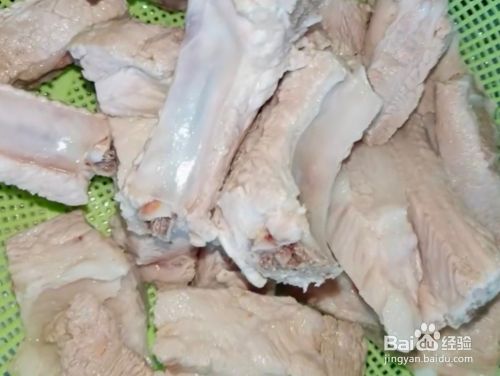 排骨烧东北菇的做法 百度经验