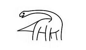 小学生画恐龙的简笔画画法步骤