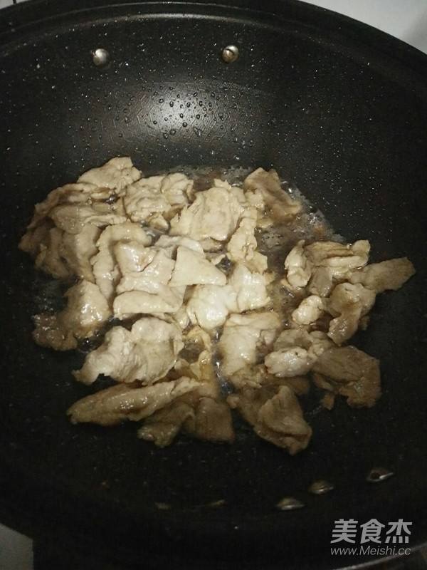 豇豆炒肉的做法