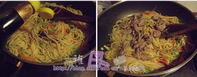 西餐食材中餐做法——干炒牛肉意粉