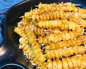 牙签玉米粒的制作方法