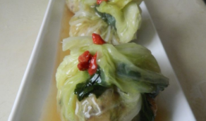 “福袋”白菜包做法