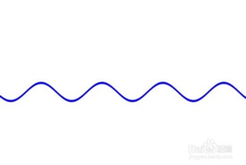 ps如何画出波浪线?