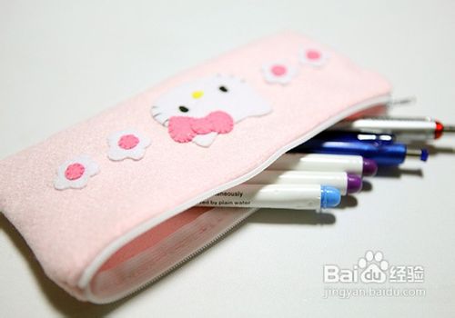 六步自制简易凯蒂猫笔袋
