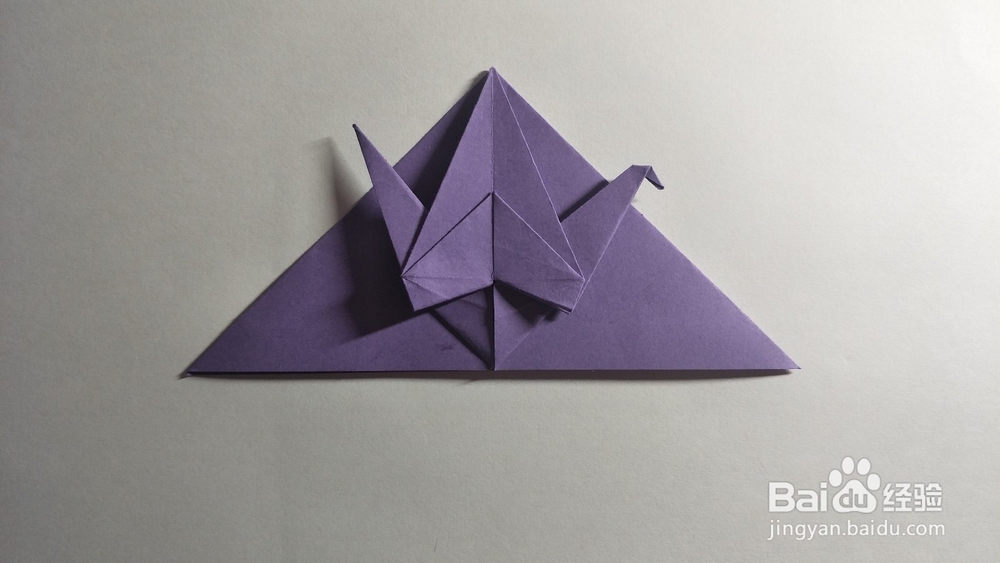 折纸：千纸鹤书签