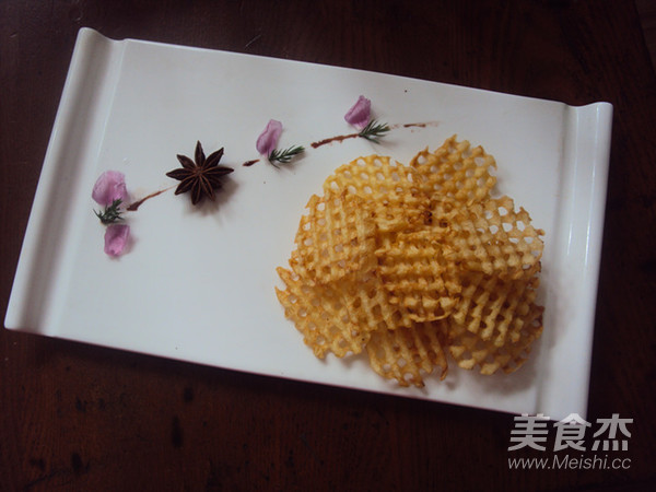 黄金薯格的做法
