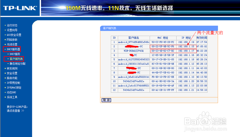 如何通过路由器管理工具查看局域网中别人的流量