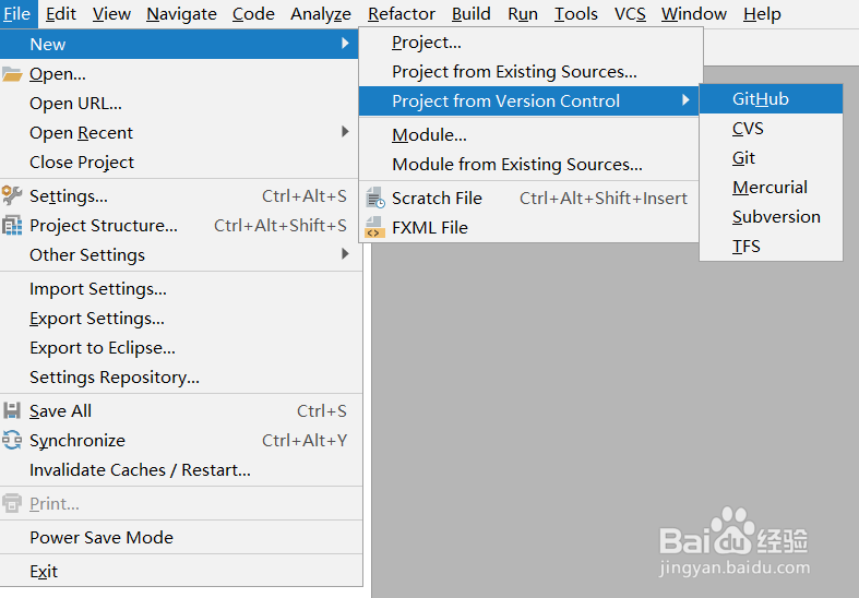 intellij idea 导入github项目